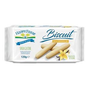 HAPPY FARM BISC VANIGLIA 120G