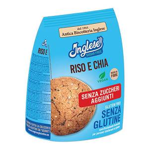 INGLESE BISCOTTI RISO CHIA300G