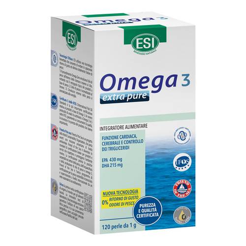 ESI OMEGA 3 EXTRA PURE 120PRL - Farmacia Massaro